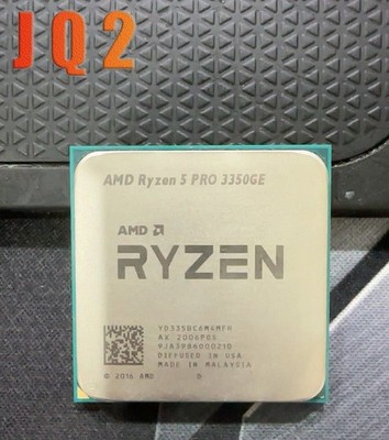AMD Ryzen 5 Pro 3350ge Desktop AM4 CPU Processor Quad Cores 8 Threads 3.3Ghz 35W