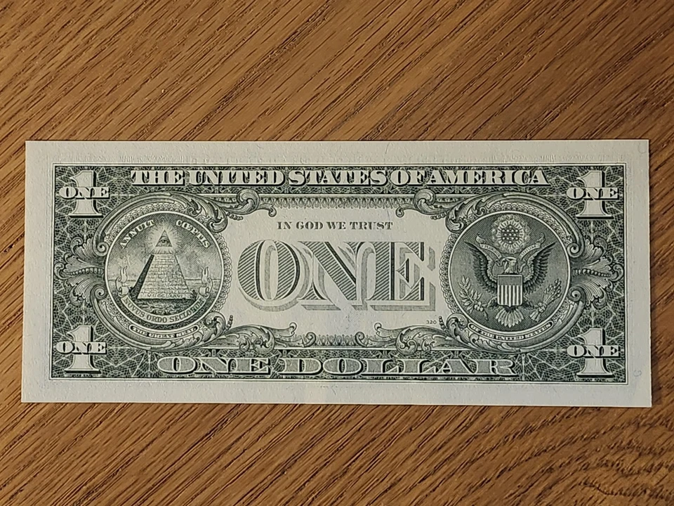 1995 $1 "STAR NOTE" ATLANTA UNC/GEM F08245302*   1 OF 2 Cons SERIAL NUMBERS - Image 2 of 4