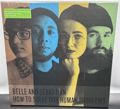 Sealed Belle & Sebastian How To Solve Our Human Problems 3x12'' EP box set poster