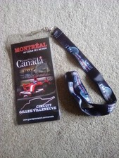Formula 1 LANYARD Canadian Grand Prix Circuit Gilles-Villeneuve