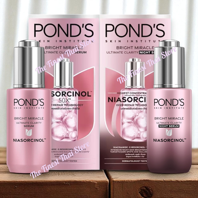 POND'S Bright Miracle Ultimate Clarity Serum, Day Serum & Night