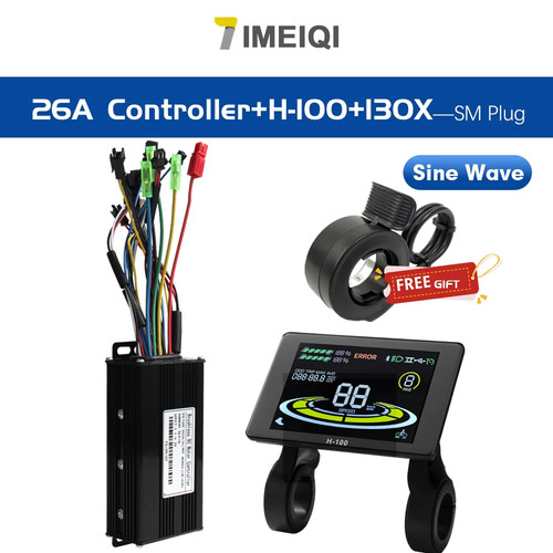 E-bike Three-Mode Sine Wave Controller 17A 26A 30A 36V/48V with LCD Display - Picture 34 of 42