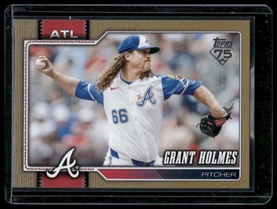 2026 Topps Series One #182 Grant Holmes Gold #/2026