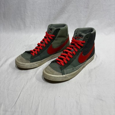 NIKE BLAZER MID '77 ''PATCH'' DUTCH GREEN-TEAM ORANGE SZ 8 [DD1162-300]