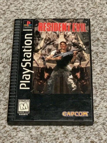 Resident Evil Sony PlayStation 1, 1996 Long Box
