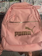 Puma Pink Backpack Regular Size - Used One Time