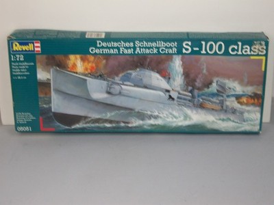 Revell 1/72 Scale S-100 Class German Schnellboot - Factory Sealed