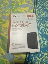 New Seagate External Backup Plus Portable 4TB USB-C HDD STHP4000400