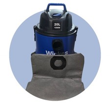 Reusable Dust Bag for  Wickes Wet & Dry Vacuum Cleaner 1250W 
