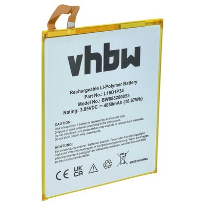 Akku für Lenovo Tab 4 8 TB-8504F 8 TB-8504X 8 Plus TB-8704X 4850mAh 3,85V