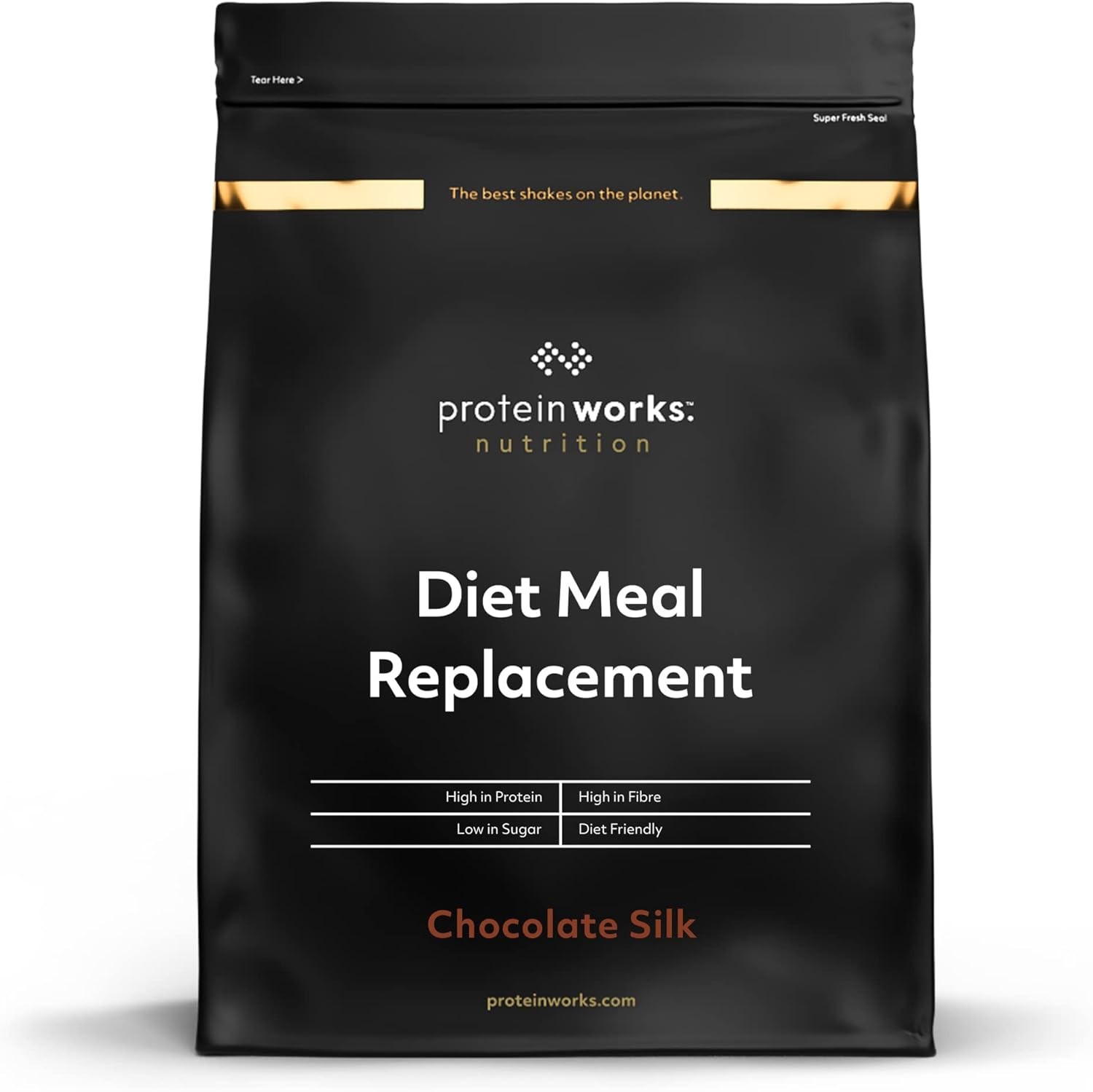 Protein Works | Diet Meal Replacement, Chocolate Silk, Complete Meal Replacemen