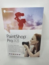 Corel PaintShop Pro X8 PC Software Windows Photo Editor Brand New Sealed Box