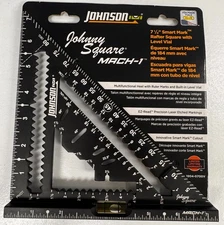 Johnson 1904-0700V 7-1/4" Square MACH-1 Smart Mark Rafter Square