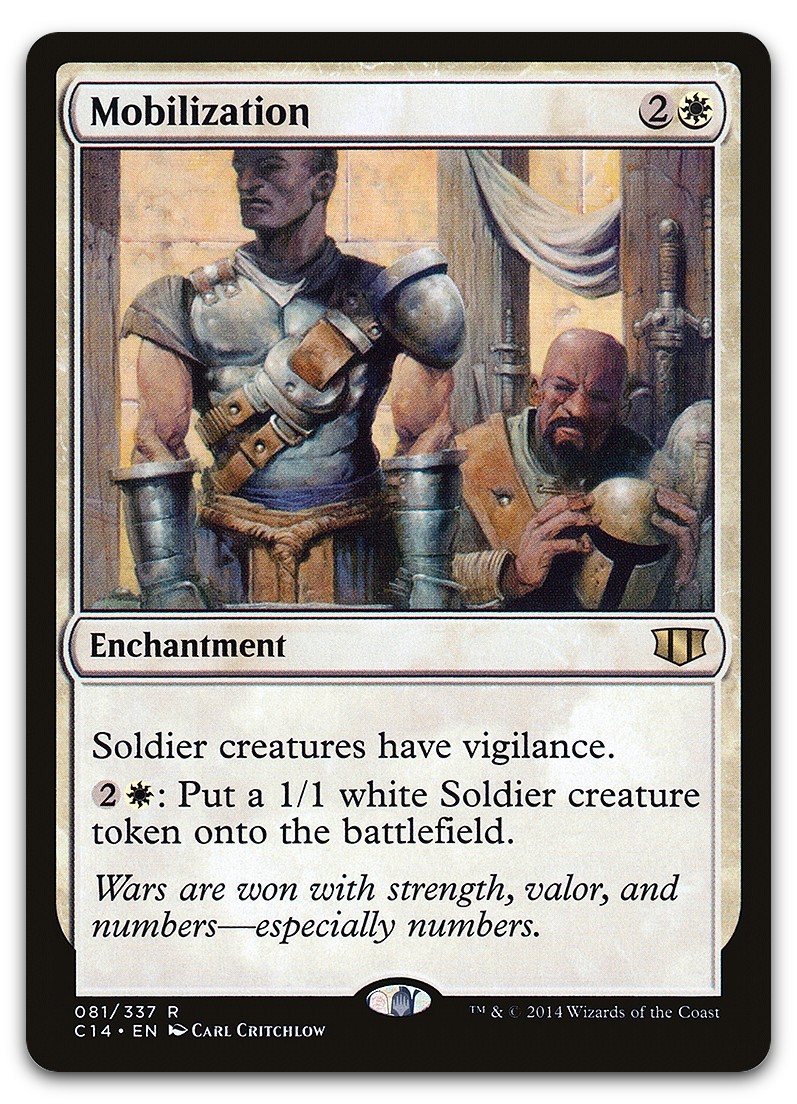 Mobilization #81 (NM) Commander 2014 C14 Magic MTG