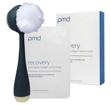 PMD Clean Body - Smart Body Cleansing Device #4003 Navy W/Recovery Mask