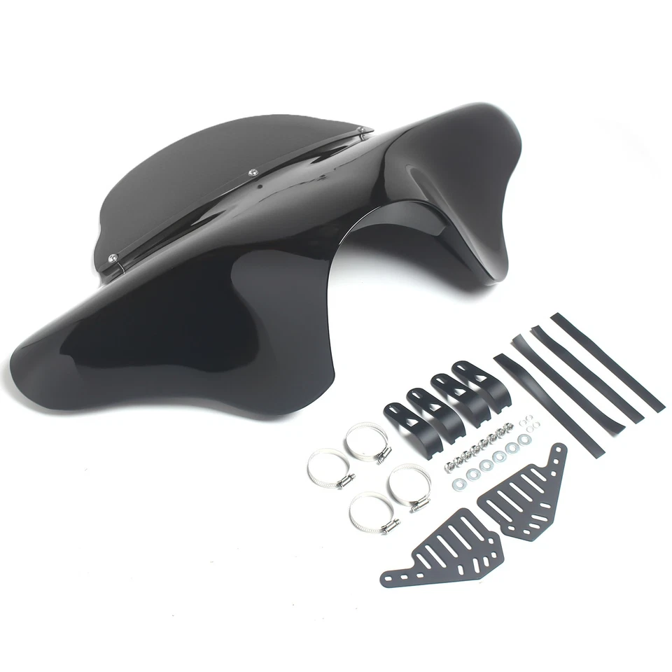 Motorcycle Front Batwing Fairing Windshield Kit For Yamaha V Star 650 XVS650A — 第 4/4 张图片
