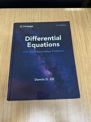 Differential Equations with Boundary-Value Problems by Dennis G. Zill