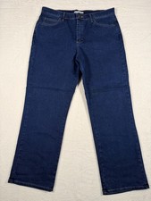 Lee Jeans Women's 16S Blue Denim At the Waist Relaxed Fit