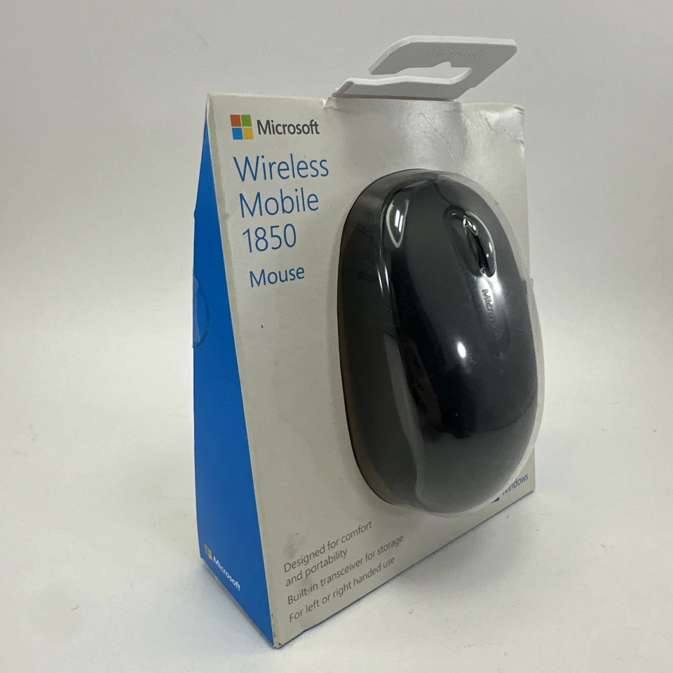Brand New Microsoft 1850 (U7Z00001) Wireless Mobile Mouse BLACK - Image 2 of 4
