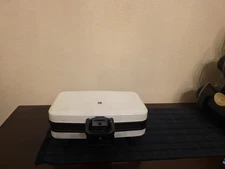 VTG Vitantonio white non stick metal belgian waffler baker maker model 550