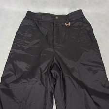 Nils Ski Pants Women's 10 Black Insulated Lined Pockets