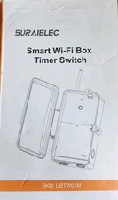 Suraielec UBTW01M Smart Wifi Box T40W Pool Timer Outdoor Indoor Switch 40 AMP