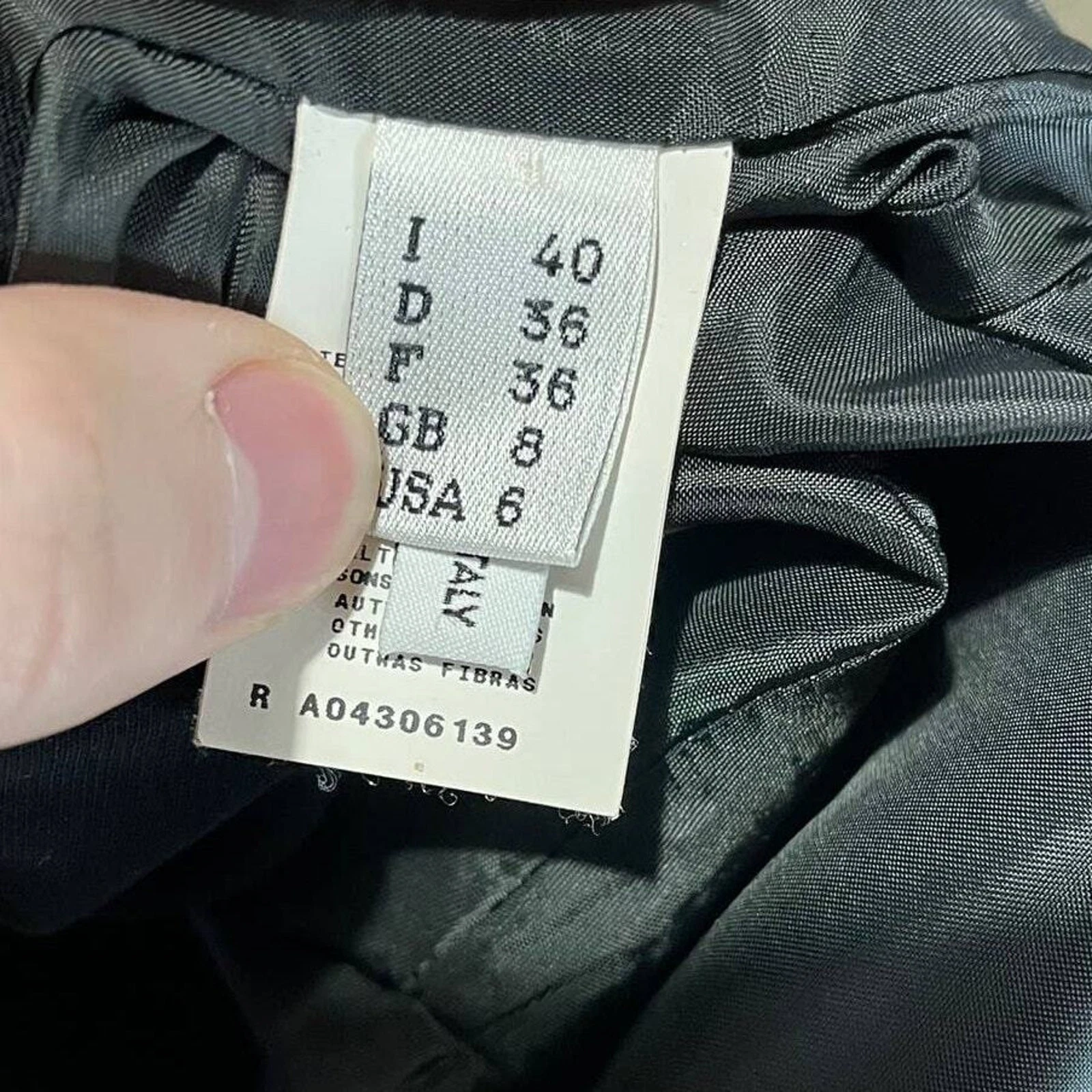 Abito donna MOSCHINO ECONOMICO E CHIC taglia 6 nero scollo a bateau mini arricciato