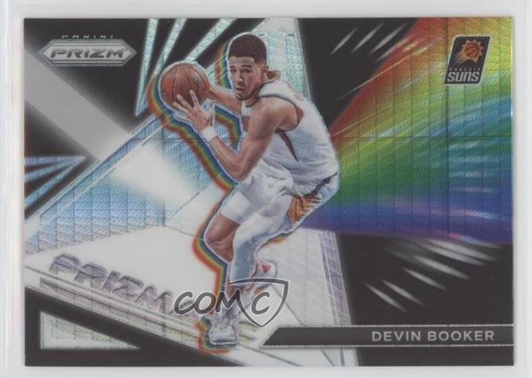 2021-22 Panini Prizm Prizmatic Hyper Prizm Devin Booker #20 s3g
