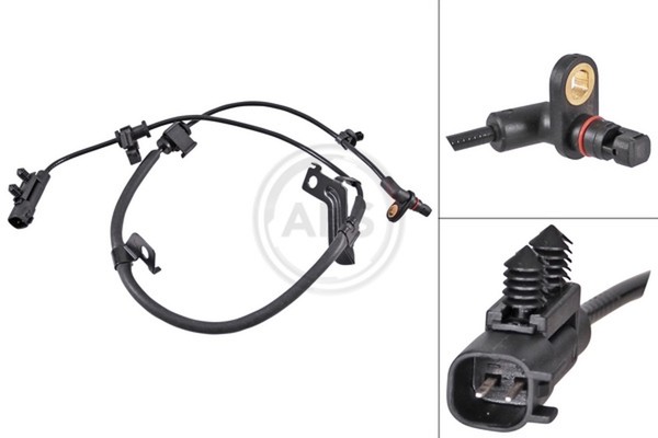 A.B.S. ABS Sensor Raddrehzahl 31813 FüR Journey Dodge Fiat Freemont JTD 4X4 VAN-image
