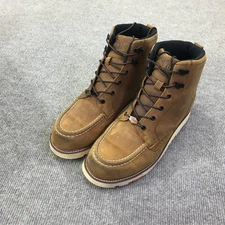 Brunt Marin Boots Mens Size 13 Brown Leather Moc Toe Work EH ASTM F2892-18