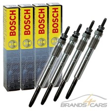 4x BOSCH GLÜHKERZE DURATERM FÜR FIAT DUCATO 230 244 2.0 BJ 2001-2006