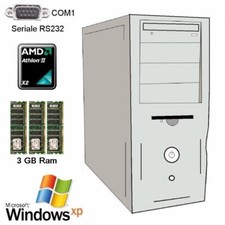 PC Desktop Fisso Tower Windows XP Vecchi giochi Programmi Seriale 3GB Ram 18835