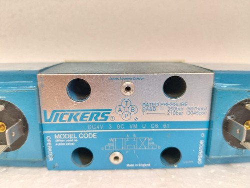 Eaton Vickers DG4V-3-8C-VM-U-C6-61 Hydraulic Directional Control Valve - Picture 3 of 9