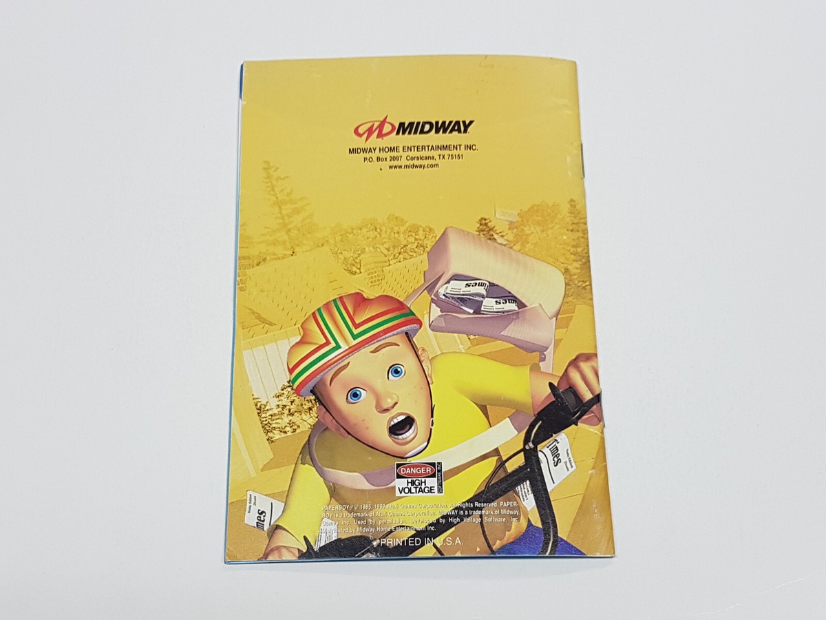Paperboy 64 N64 Nintendo 64 Authentic Manual Only * | eBay