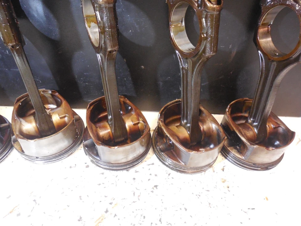 99-08 Mercedes R230 SL500 S500 Motor Pistón (Juego de 8) 03 x 96.986 M113 E500 Foto 4 de 4