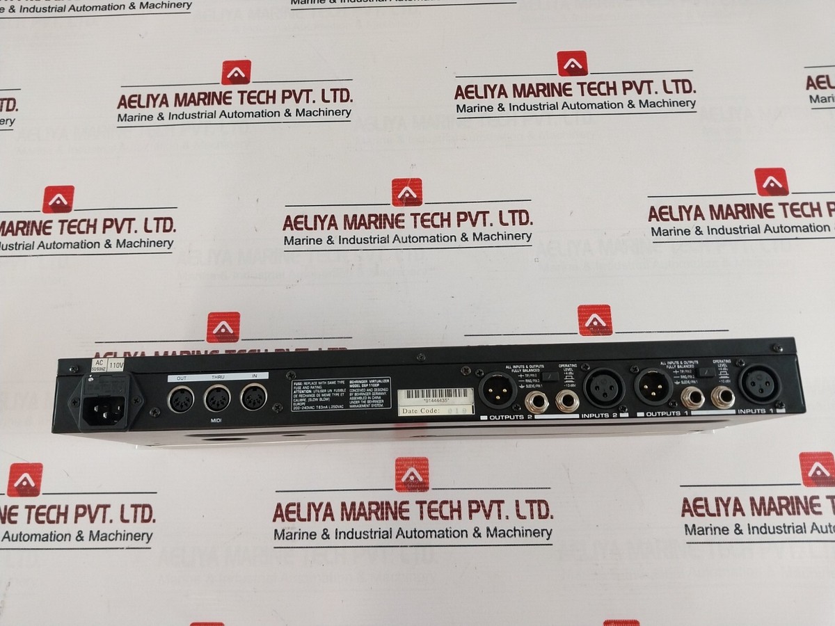 BEHRINGER DSP1100P フィードバックデストロイヤープロ Behringer Feedback Destroyer Pro DSP1100P @ deep!sonic