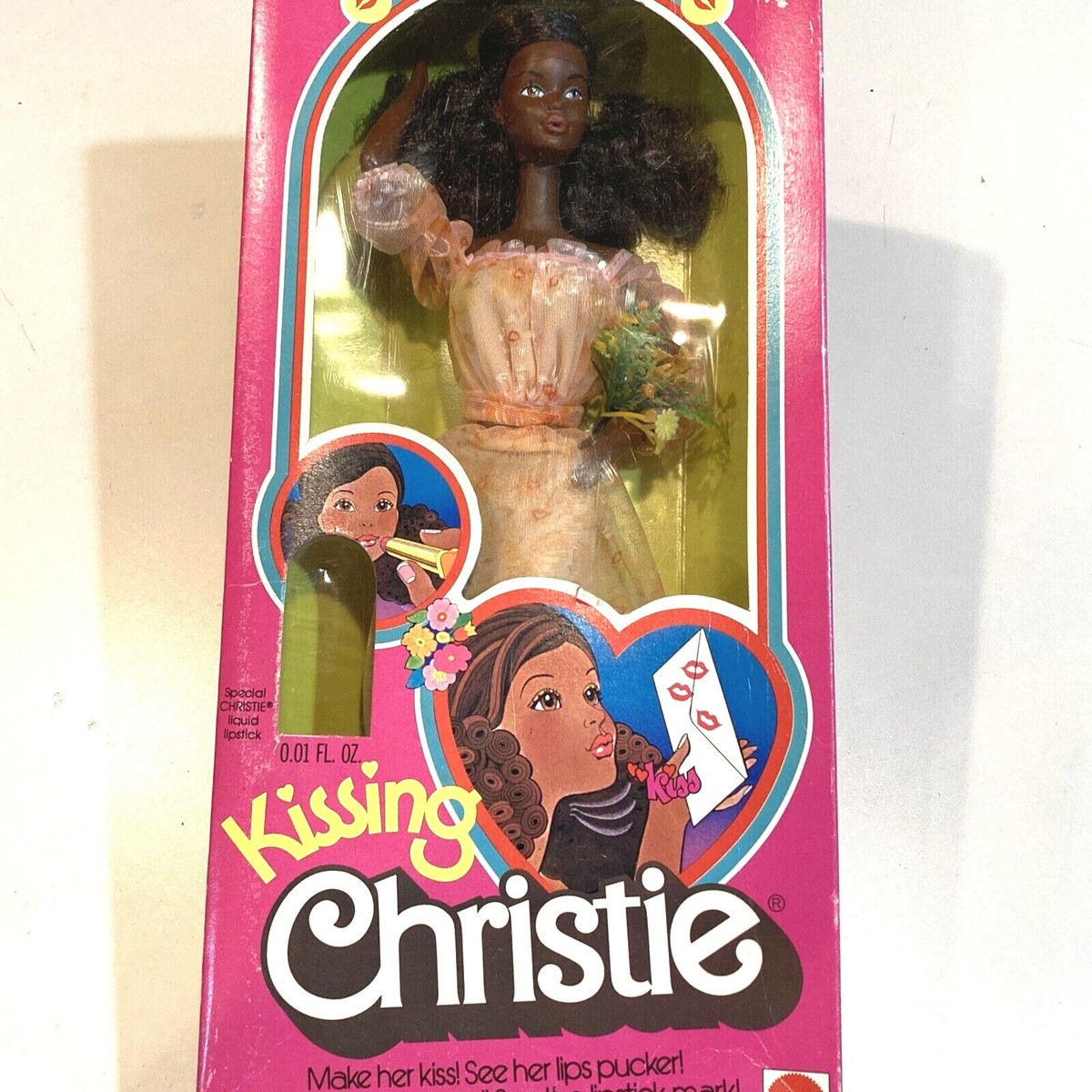 Christie Kissing Christie Barbie Doll Vintage 1978 AA Black Christie Kissing Christie Barbie Doll Vintage 1978 AA Black