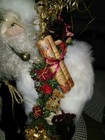 Santa Claus St. Nick Figure Doll Tabletop Holiday Decoration w/Stand * Brand New — photo 6
