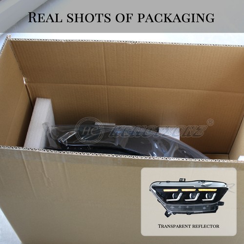 HC LED  Head Lights  For Ford Mustang 2015-2017 Start UP Animation 2pcs - Picture 9 of 16