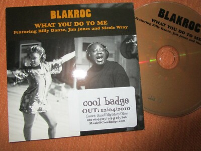 Blakroc What You Do To Me Label: V2 Records COOPR 186 Promo CD Single