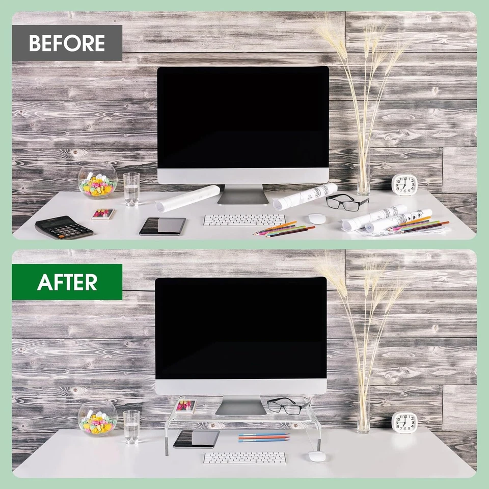 19-дюймовая подставка для монитора подставка для компьютера подставка для ноутбука принтера телевизора - Изображение 3 из 4