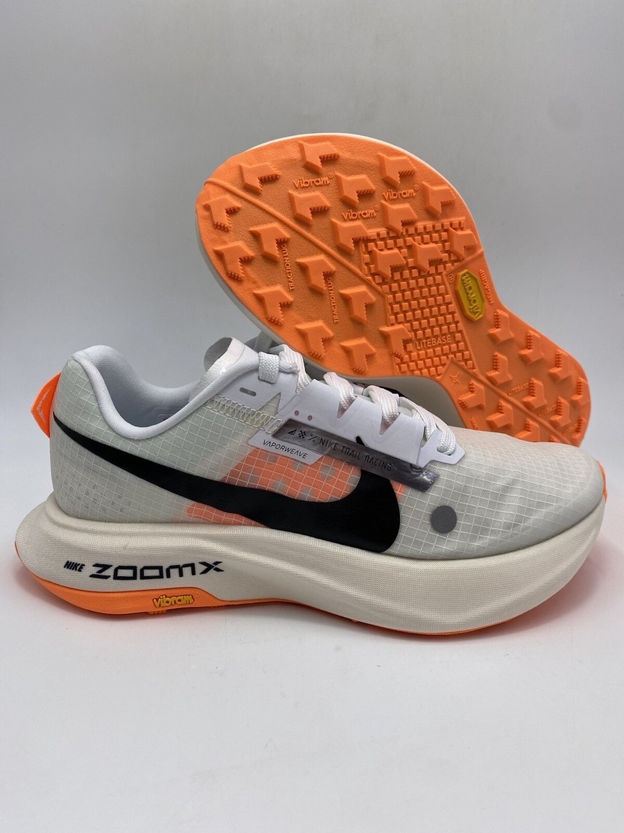 Nike Wmns ZoomX Ultrafly Trail White Black Orange Shoes