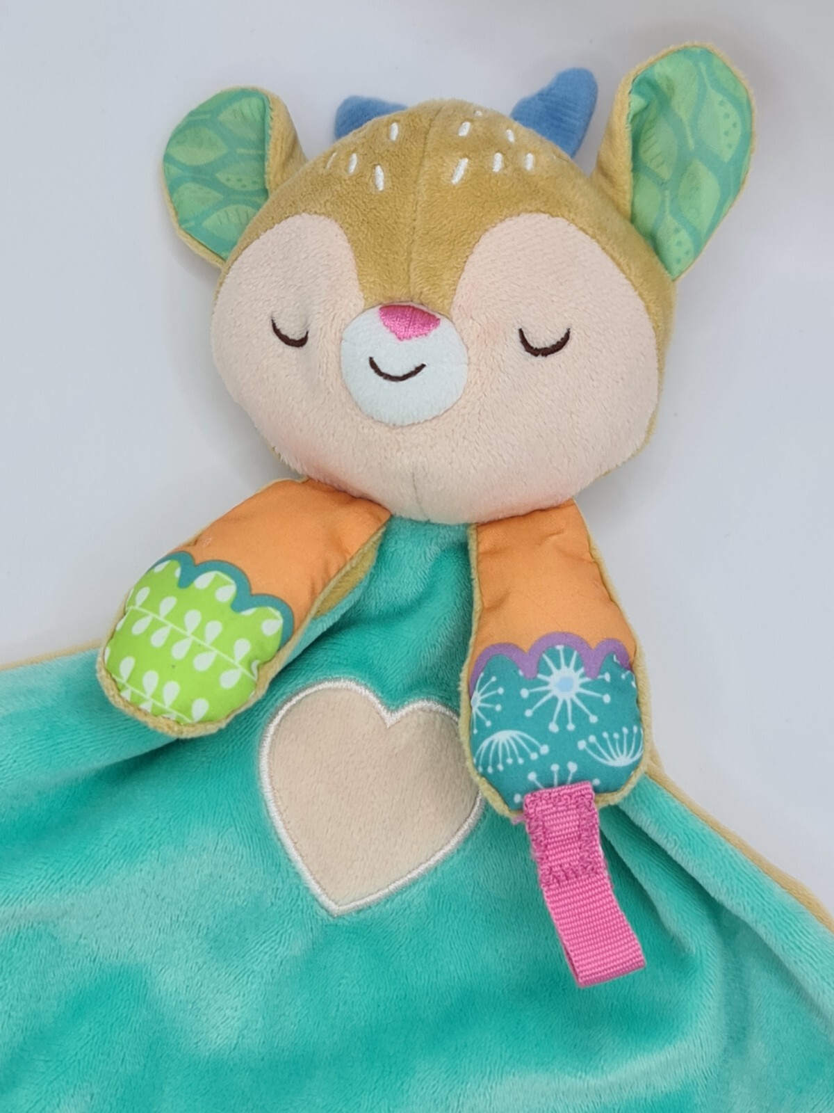 VTech My Friend Fawn Deer Baby Security Blanket Soft Lovey Comforter