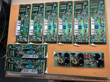 Lot of Grass Valley 8 8551 cards p/n 066545-00P 1 - 8550PS card