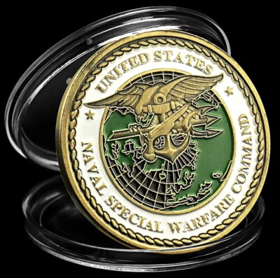 US Navy Seals Naval Special Warfare Command - Gedenkmedaille Münze
