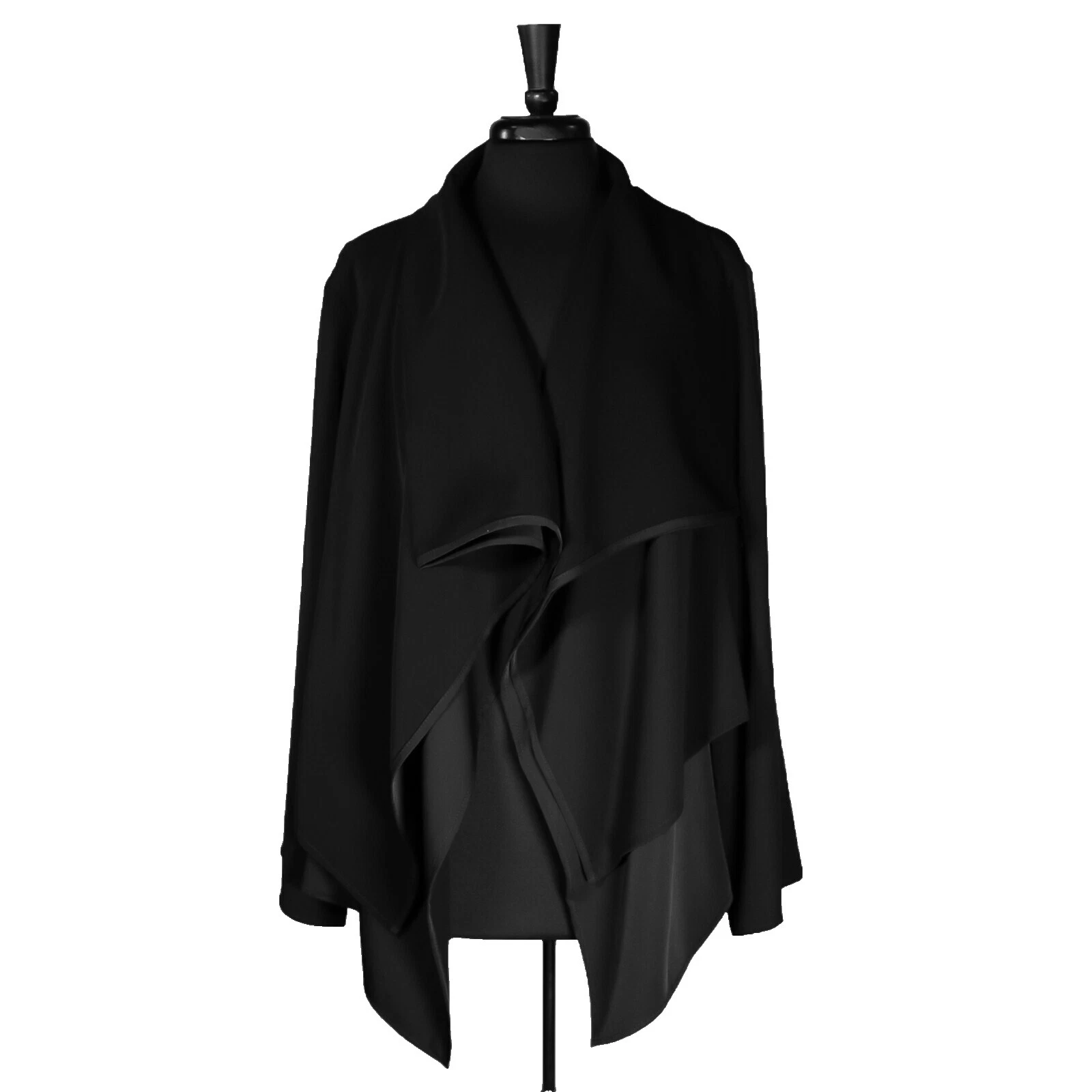 Kasper Black Plus Coats, Jackets & Vests for Women