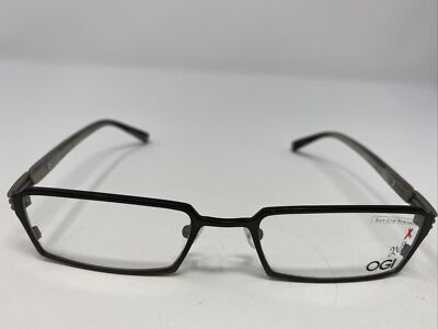 OGI EYEGLASSES FRAME EVOLUTION 5219 1091 52-19-140 GREY FULL RIM JY95