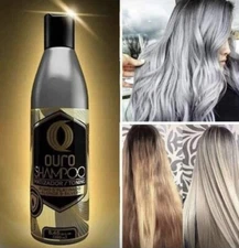 OURO Shampoo Matizador Cabello Rubio o Platinado 8.45 oz