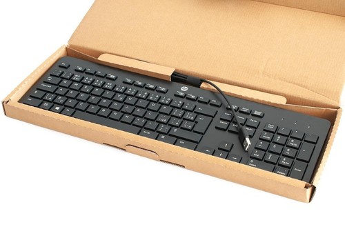 Neue HP USB SLIM 803181-CG1 PC-Tastatur CZ-Layout - Bild 2 von 3