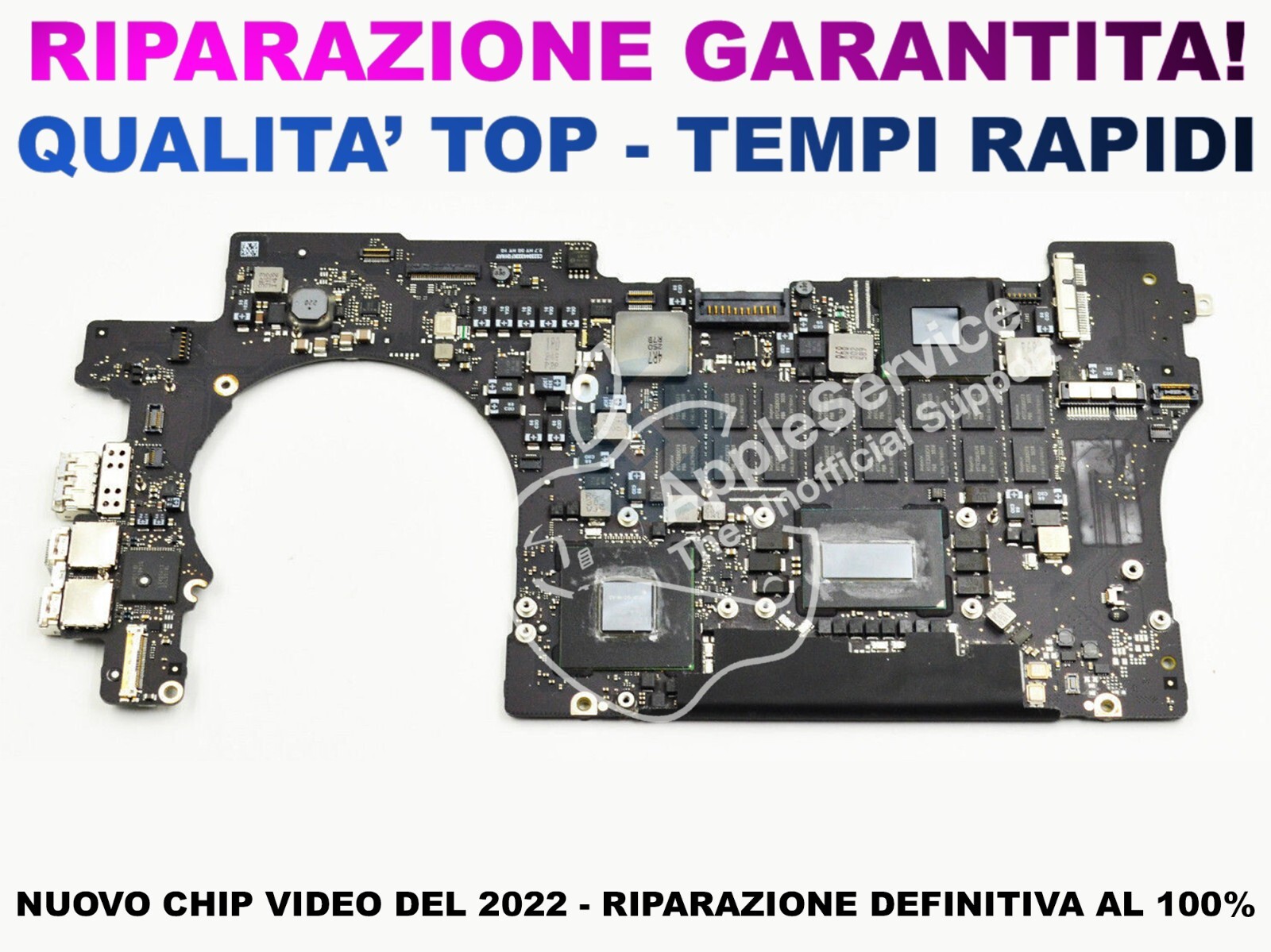 ✅ RIPARAZIONE LOGIC BOARD APPLE MACBOOK PRO - tutti gli anni e diagonali ✅